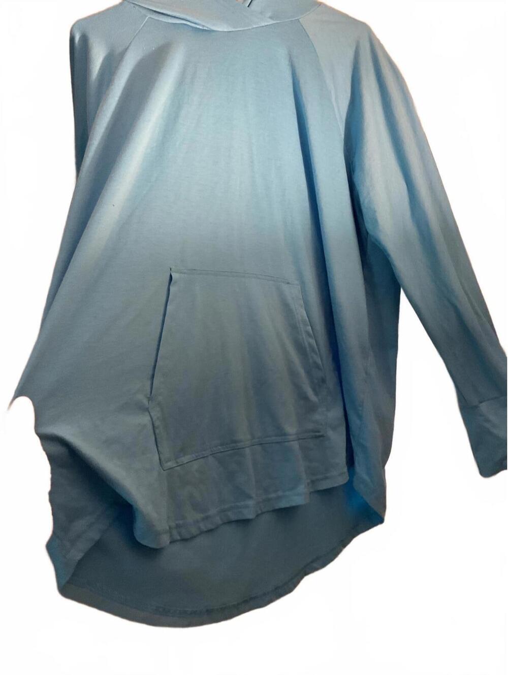 LuLaRoe Sky Blue Hoodie Size 2XL - Picture 2 of 8